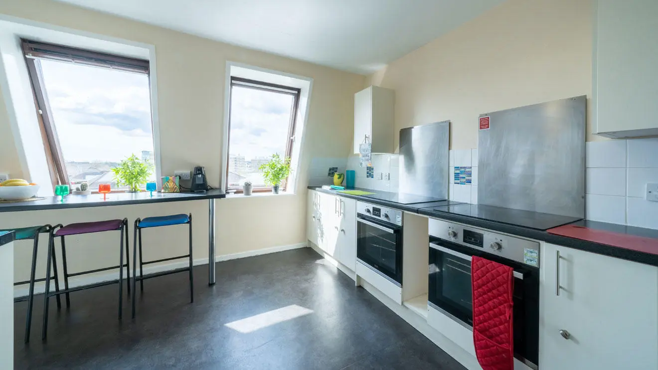 A shared kitchen in Chantry residence