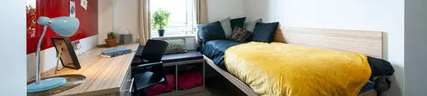 Student room in Chantry residence