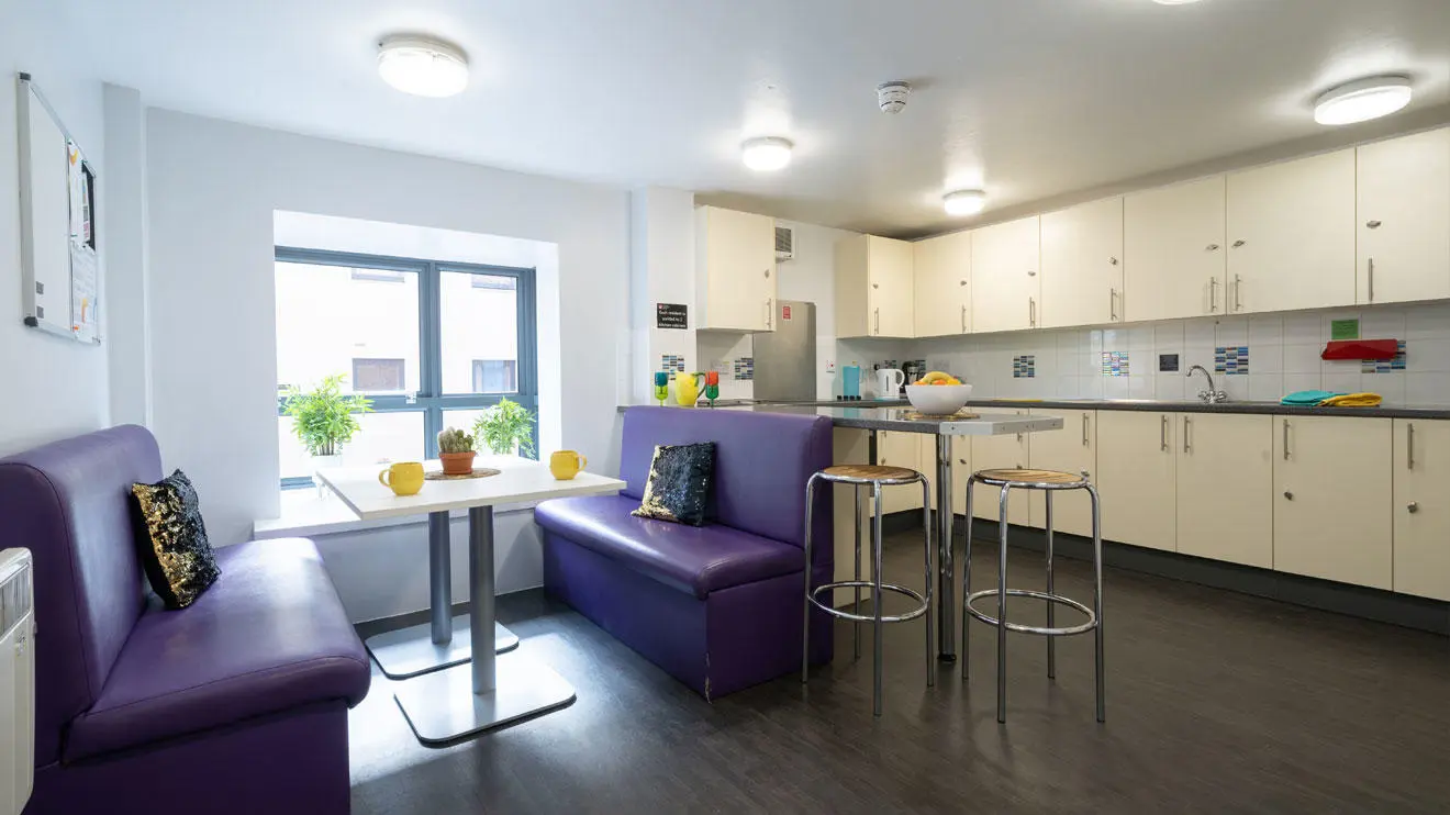 A shared kitchen in Deanery residence