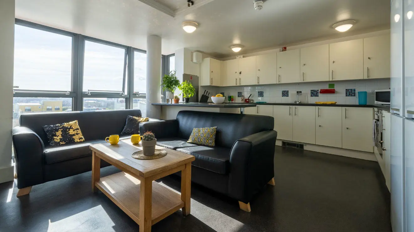 A shared kitchen in Deanery residence