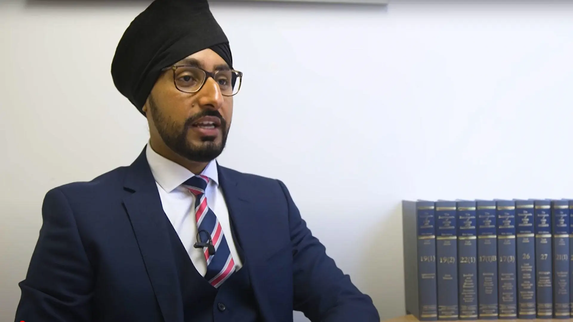 A video thumbnail of LLB (Hons) Law with Business graduate, Jojar Singh