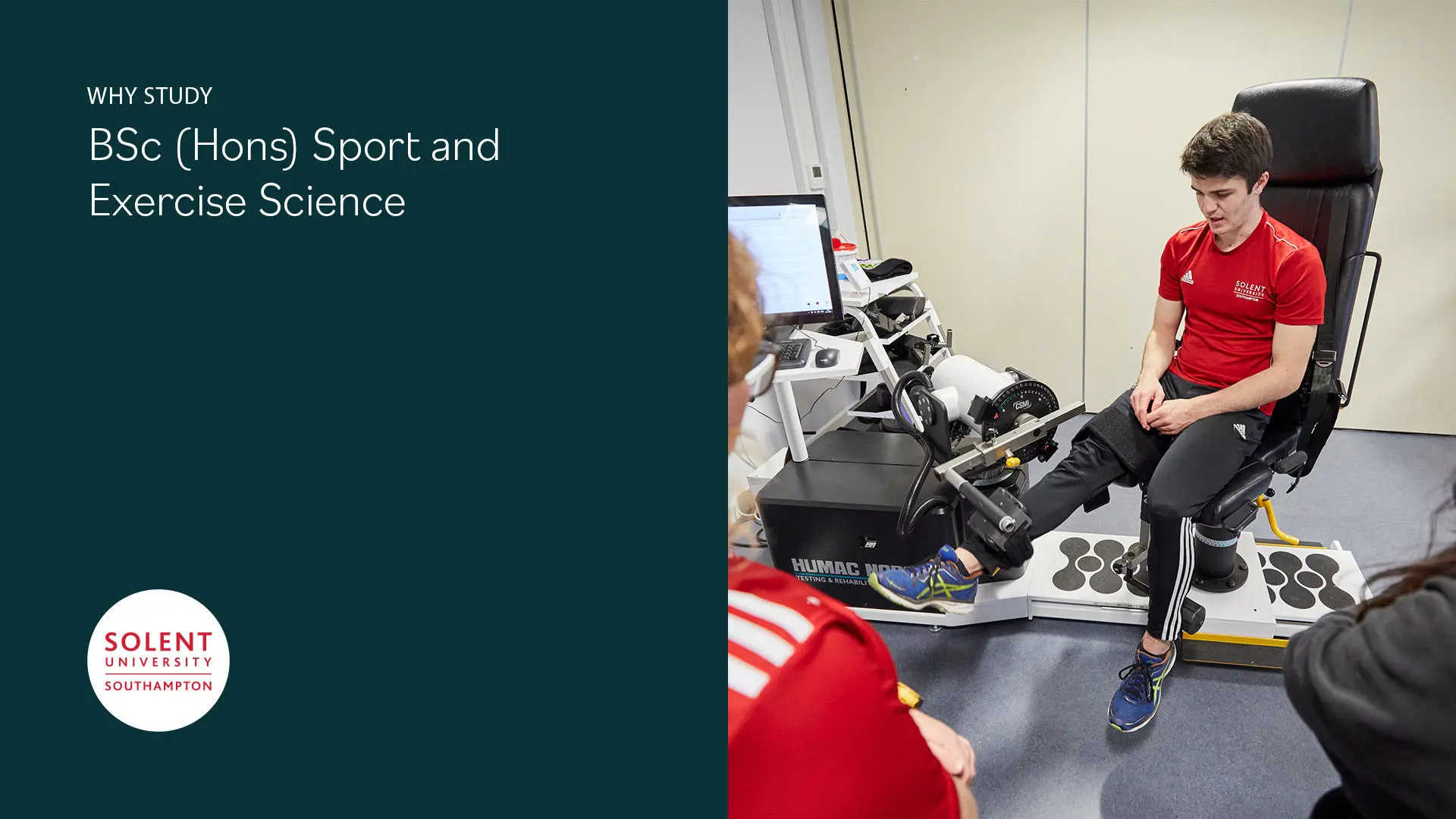 Image reads Why study BSc (Hons) Sport and Exercise Science