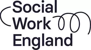 Approved by Social Work England, logo