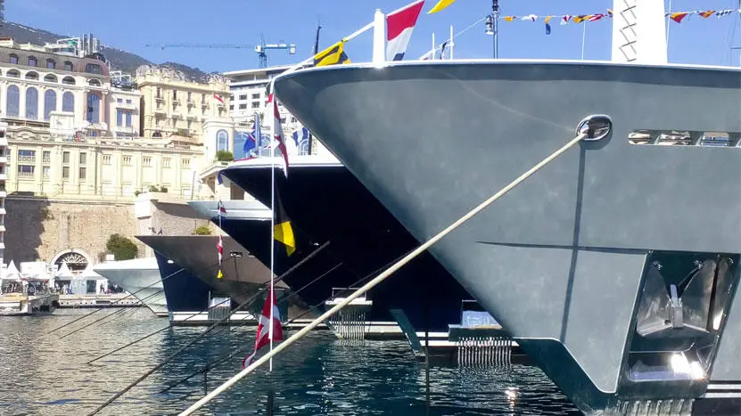 Superyachts in Monaco