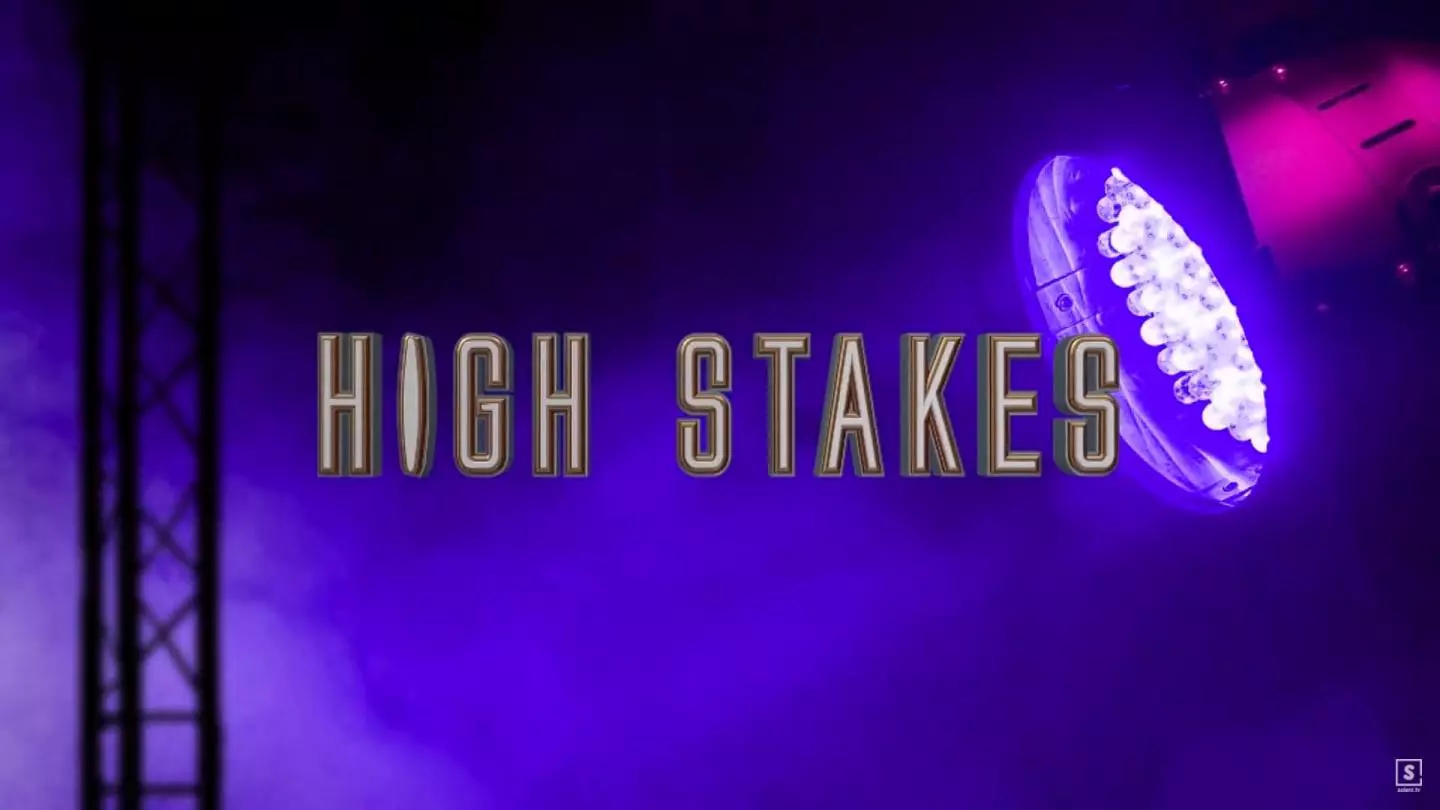 High Stakes Title Card