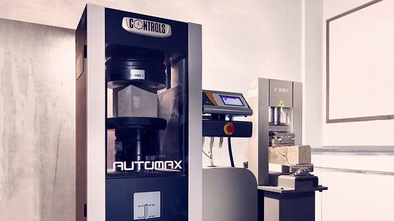 Equipment in the construction materials lab