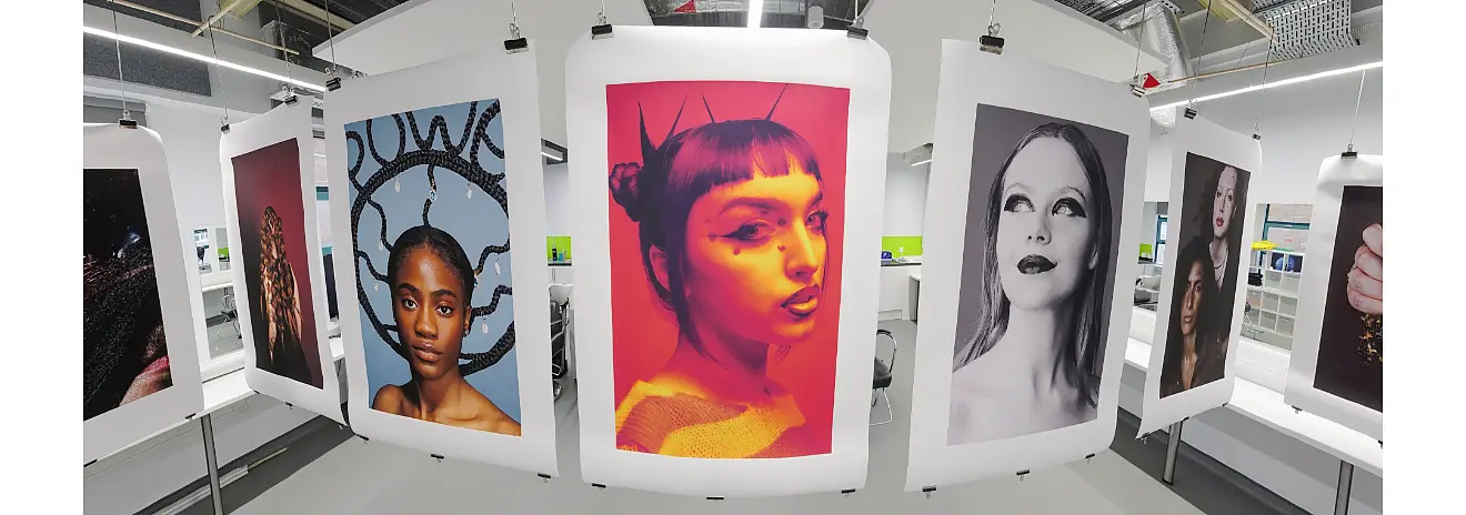 Make-up and hair design student work exhibition