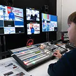 Television studio at Solent University