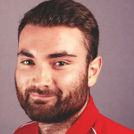 Football studies graduate, Charlie Gamble