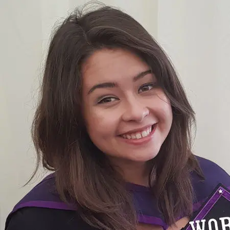 English graduate, Hollie Ward