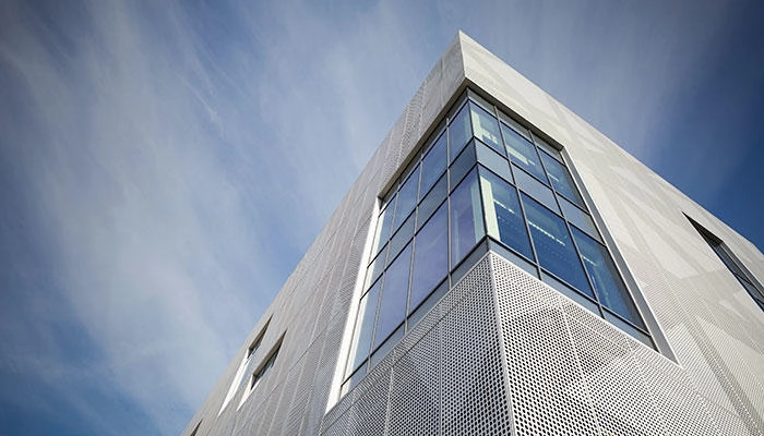 Exterior shot of the Sports Complex building