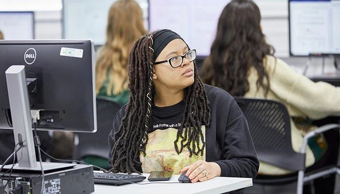 Students in the classroom