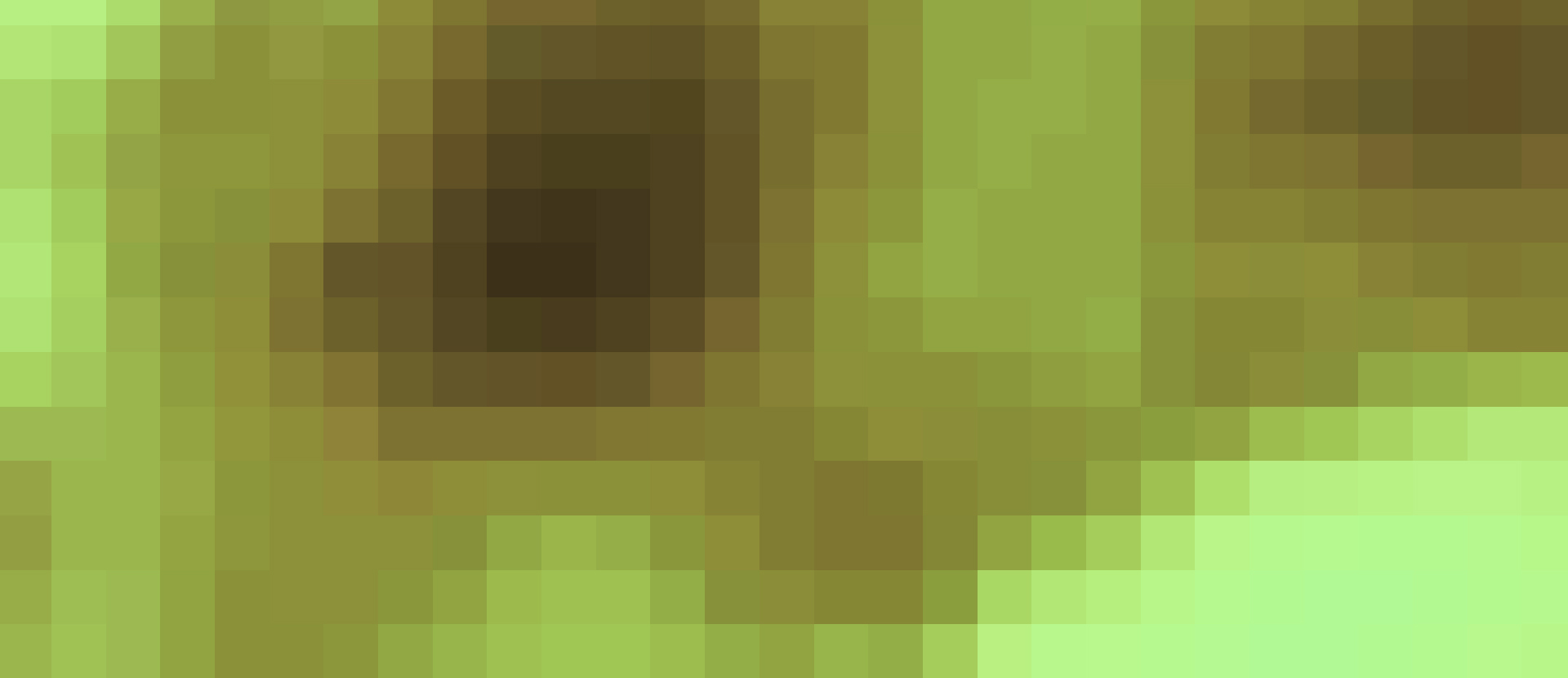 An abstract green blur