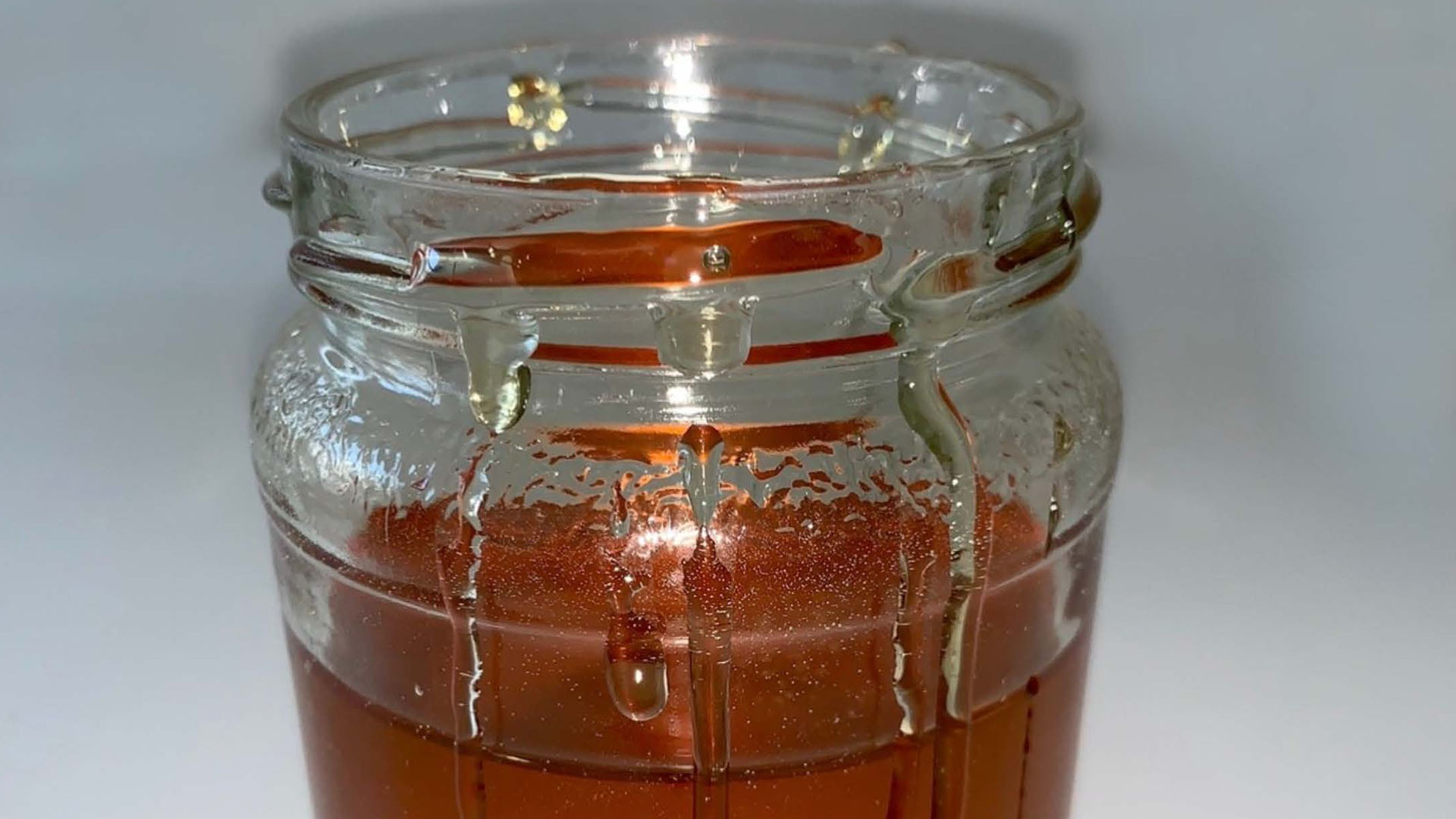 A jar of honey