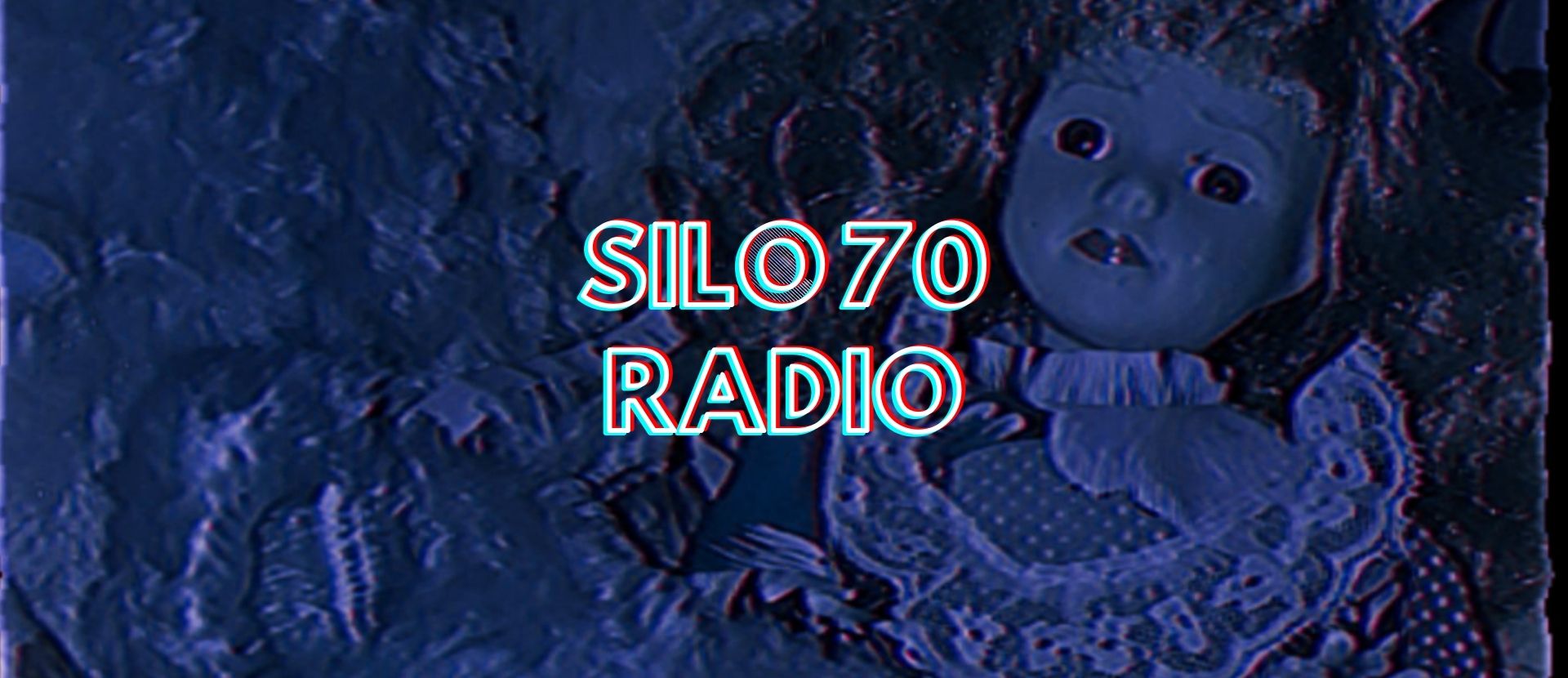 Image shows victorian doll with the words 'Silo70 Radio' 