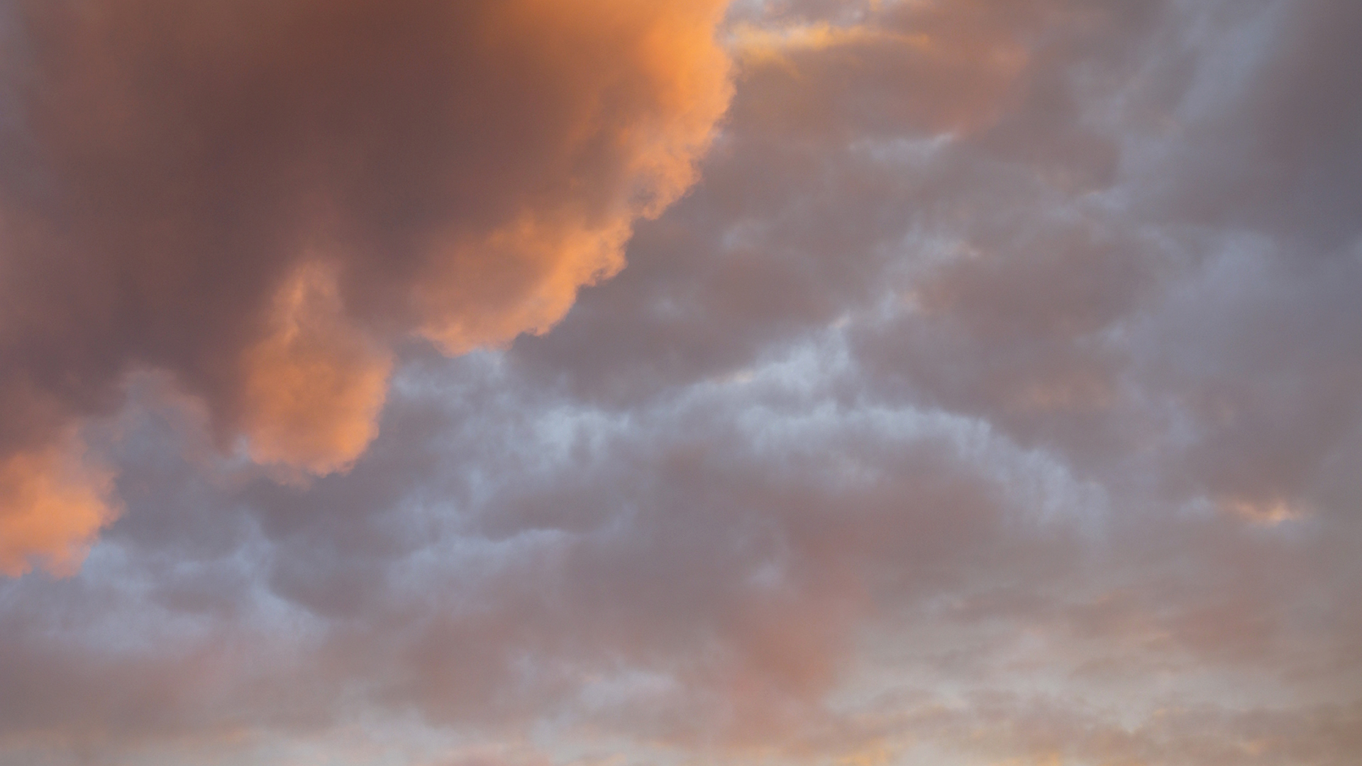 Image shows sky and clouds