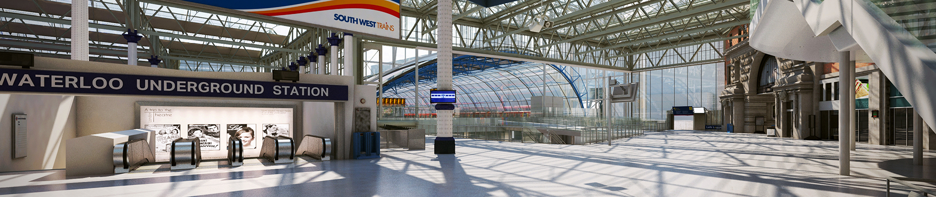 Picture of Amber Alexander's work at London Waterloo