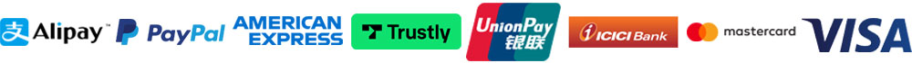 Logos of various payment providers including PayPal, Visa, Mastercard, etc