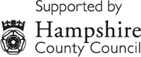 Supported by Hampshire County Council logo