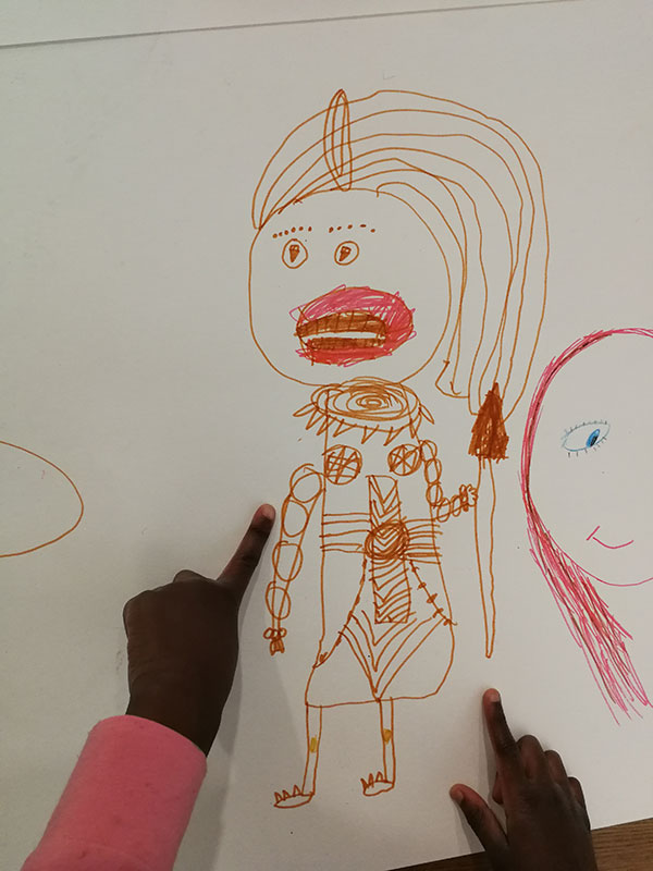 A child's drawing