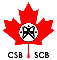 Canadian Society for Biomechanics logo of a red maple leaf